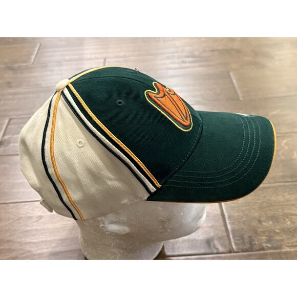 Vintage Team Starter Mens Green Oregon Ducks Adjustable Strapback Hat Cap - Picture 4 of 7